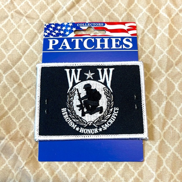 Wounded warrior embroidered patch - Picture 1 of 3